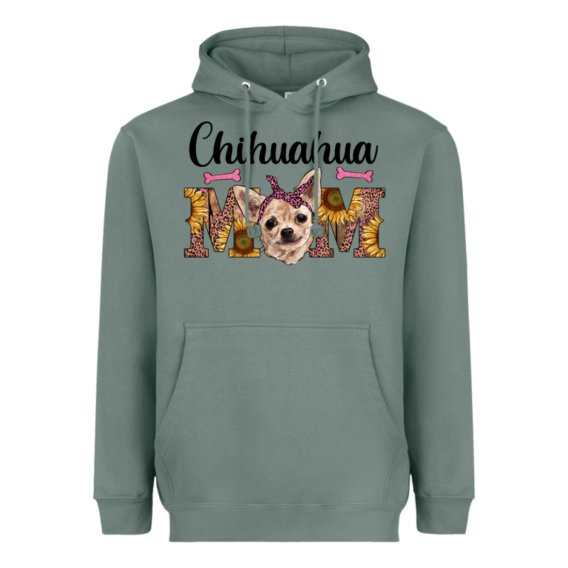 Western Chihuahua Mom Heavyweight Hoodie by RanaPortraitStore | Teevron