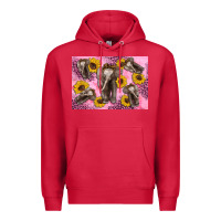 Cardinal Baby elephant sunflowers kid's bottle Premium Hoodie - Artiststas