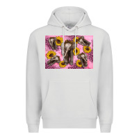 Dove Grey Baby elephant sunflowers kid's bottle Premium Hoodie - Artiststas