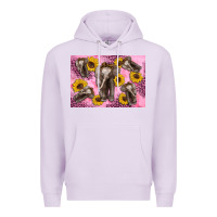 Lilac Baby elephant sunflowers kid's bottle Premium Hoodie - Artiststas