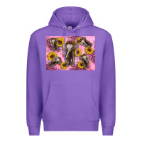 Purple Baby elephant sunflowers kid's bottle Premium Hoodie - Artiststas