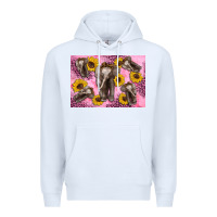 White Baby elephant sunflowers kid's bottle Premium Hoodie - Artiststas