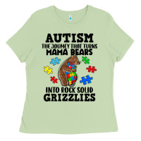 Matcha Autism grizzlies Ladies Tee - FaDigitalArtStudio