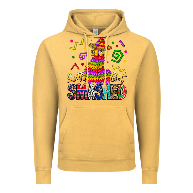 Let's Get Smashed Vintage Hoodie by CowhideDigitalArt | Teevron