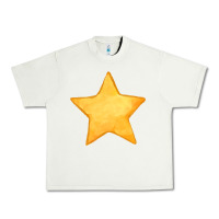 Pistachio yellow star Urban Heavy Tee - FaDigitalArtStudio