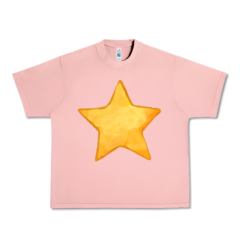 Yellow Star Urban Heavy Tee by FaDigitalArtStudio | Teevron