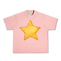 Salmon yellow star Urban Heavy Tee - FaDigitalArtStudio