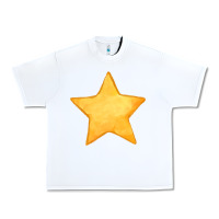 White yellow star Urban Heavy Tee - FaDigitalArtStudio