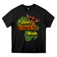 Black Black History Month Heavy Core Tee - HowdyJamesFarm