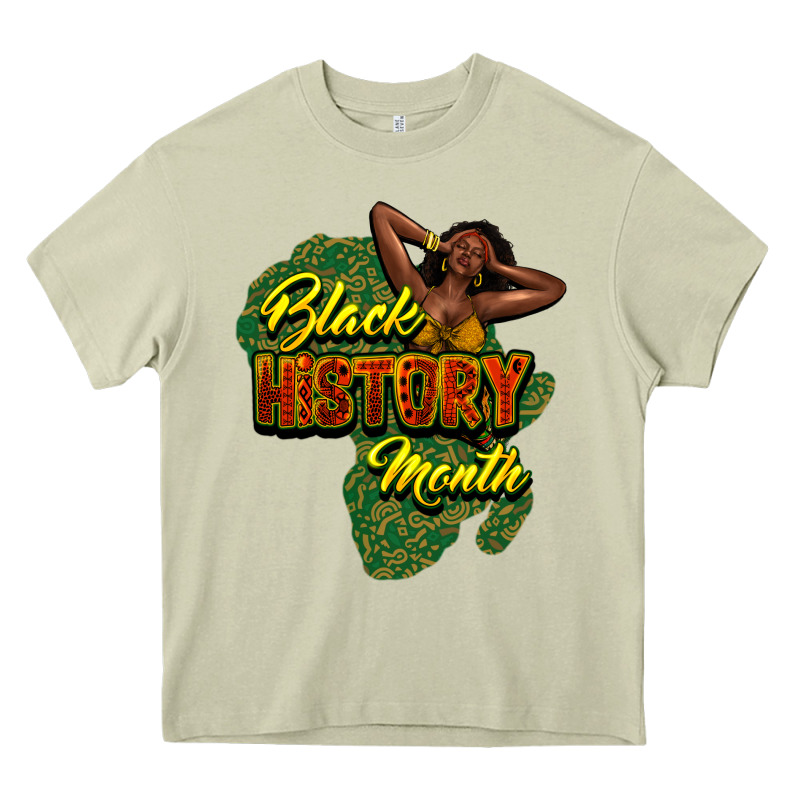 Black History Month Heavy Core Tee by HowdyJamesFarm | Teevron