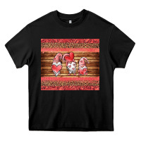 Black valentines day gnomes leopard Heavy Core Tee - Jasminsmagicworld