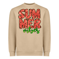 Mushroom summer vibes Heavyweight Sweatshirt - JahusDesignShop