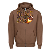 Chestnut game day football Zipper Hoodie - JahusDesignShop
