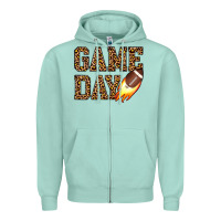 Seafoam game day football Zipper Hoodie - JahusDesignShop