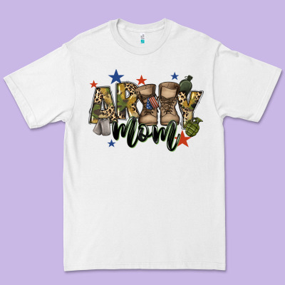 Army Mom Premium Tee Designed By Fadigitalartstudio