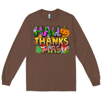Chestnut holiday fusion art Long Sleeve Tee - CowhideDigitalArt