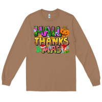 Toasted Coconut holiday fusion art Long Sleeve Tee - CowhideDigitalArt