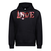 Black Valentines day dental love Urban Hoodie - RanaPortraitStore
