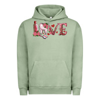 Pigment Oil Green Valentines day dental love Urban Hoodie - RanaPortraitStore