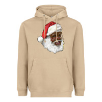 Mushroom african american santa Heavyweight Hoodie - RanaPortraitStore