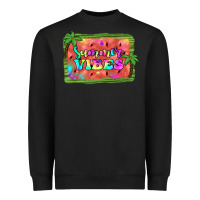 Black summer vibes watermelon Heavyweight Sweatshirt - JahusDesignShop