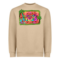 Mushroom summer vibes watermelon Heavyweight Sweatshirt - JahusDesignShop