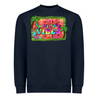 Navy summer vibes watermelon Heavyweight Sweatshirt - JahusDesignShop