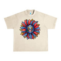 Sandshell american sunflower Urban Heavy Tee - Jasminsmagicworld