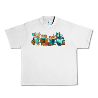 Lunar Rock Winter Coffee Cups Urban Heavy Tee - FaDigitalArtStudio