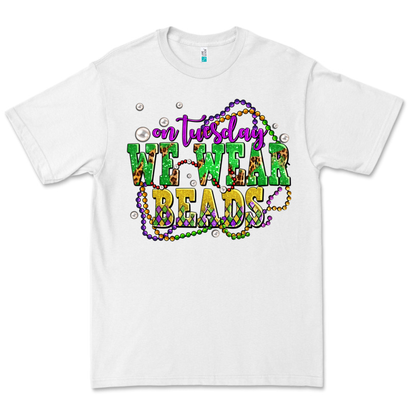 On Tuesday We Wear Beads Olivia Premium Tee by OliviaCreatesArt | Teevron
