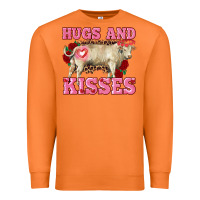 Carrot hugs and kisses charolais bull Premium Sweatshirt - RanaPortraitStore