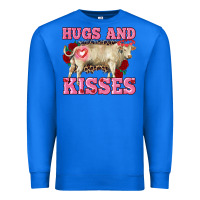True Royal hugs and kisses charolais bull Premium Sweatshirt - RanaPortraitStore