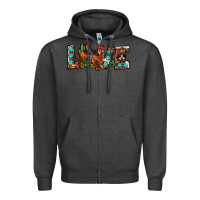Charcoal Heather love rodeo Zipper Hoodie - JahusDesignShop
