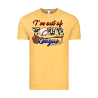 Vintage Mustard i' m out of your league Vintage Tee - BundleAndBundleShop