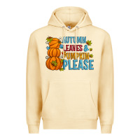 Pina Colada Autumn leaves and pumpkin please Premium Hoodie - Artiststas