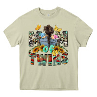 Mossy Mom of twins Mother's Day Heavy Core Tee - CowGirlArtShop