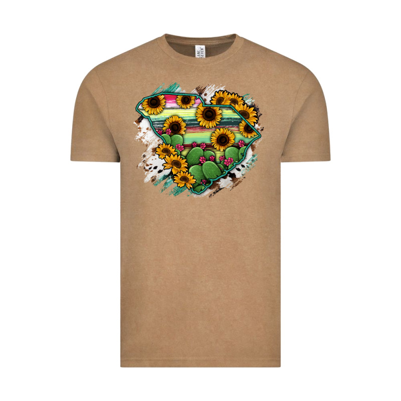 South Carolina State Map Vintage Tee by RanaPortraitStore | Teevron