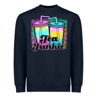 Navy tea junkie Heavyweight Sweatshirt - JahusDesignShop