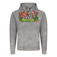 Cloud Rock Merry Christmas Vintage Hoodie - CowhideDigitalArt