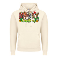 Vintage Artic Merry Christmas Vintage Hoodie - CowhideDigitalArt