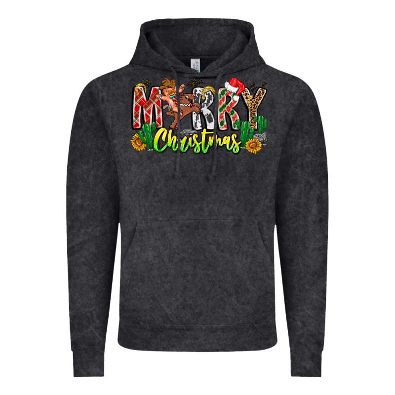 Merry Christmas Vintage Hoodie by CowhideDigitalArt | Teevron
