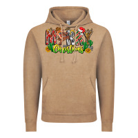 Vintage Coffee Merry Christmas Vintage Hoodie - CowhideDigitalArt