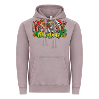 Vintage Zinc Merry Christmas Vintage Hoodie - CowhideDigitalArt