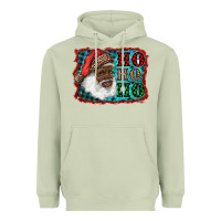 Matcha african american santa ho ho ho Heavyweight Hoodie - RanaPortraitStore
