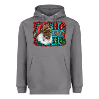 Storm african american santa ho ho ho Heavyweight Hoodie - RanaPortraitStore