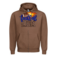Chestnut football mom Zipper Hoodie - JahusDesignShop