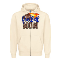Sandshell football mom Zipper Hoodie - JahusDesignShop