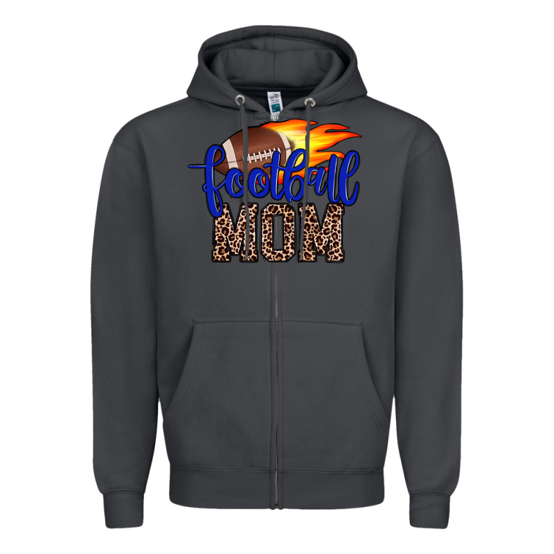 Football Mom Zipper Hoodie by JahusDesignShop | Teevron