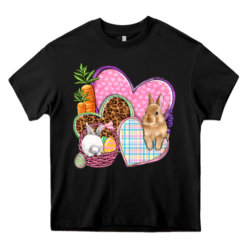 Easter Hearts Easter Day Heavy Core Tee by HowdyJamesFarm | Teevron