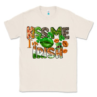 Natural Kiss me i am irish St. Patrick's Day Classic Tee - CowGirlArtShop